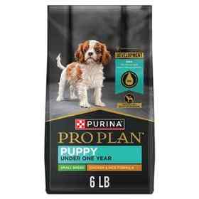 Purina Pro Plan High Protein Small Breed Dry Puppy Food DHA Chicken & Rice Formula
